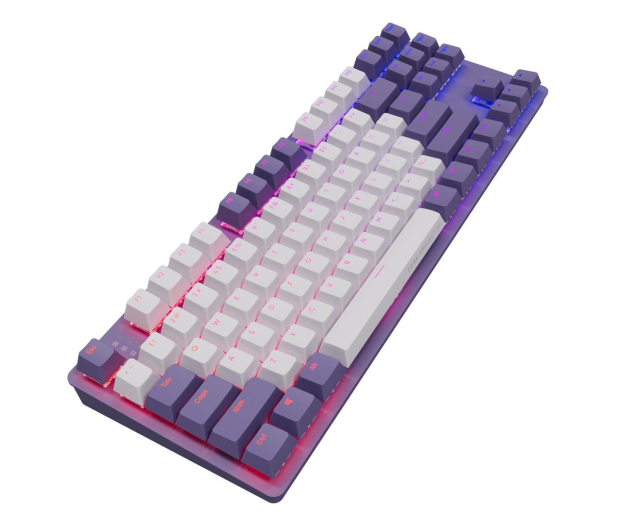 DARK PROJECT KD87A Violet/White G3MS Sapphire - 1197543 - zdjęcie 3